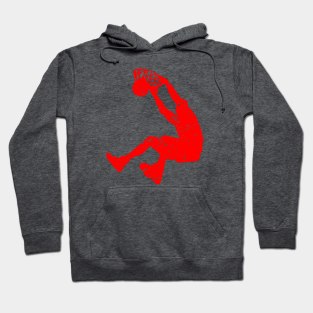 Basketball Dunk - Red Hoodie